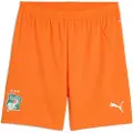 Puma Ivory Coast 2025 Shorts Men, Clothing, Rickie Orange/Jade Frost, XXL