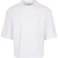 Urban Classics Organic Oversized Cropped T-skjorte hvit