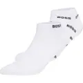 Hugo Boss for man. 50511423 Pack 2 pairs of white Allover Socks (39-42), Homewear, Cotton