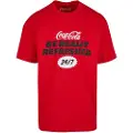 Mc Clothes Coca Cola Refreshed Oversize Kortarmet T-skjorte