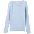 Tom Tailor 1044909 Sleeky Boat Neck Langarmet T-skjorte