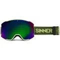 Sinner Snowflake Matte Green Briller grønn