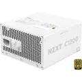 NZXT C-Series C1200 - Strømforsyning (intern) - ATX12V 3.1/ EPS12V 2.92 - 80 PLUS Gold - AC 100-240 V - 1200 watt - aktiv PFC - Europa - matt hvit