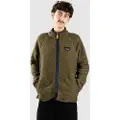 Passenger Tripper Full Zip Recycled Sherpa Fleecejakke grønn