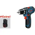 Bosch BORE-/SKRUEMASKINE GSR 12V-15 2X2AH 8XHV