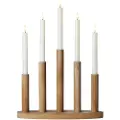 Markslöjd MarkslöjdLysestake Miila 5LBrunAdventsstakerFra Homeroom