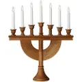 Markslöjd MarkslöjdLysestake Torpa 7LBrunAdventsstakerFra Homeroom