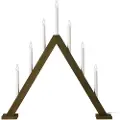 Markslöjd MarkslöjdLysestake Ariele 7LGråAdventsstakerFra Homeroom