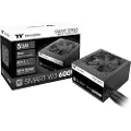 Thermaltake SMART W3 600W - Strømforsyning (intern) - ATX12V 3.1/ EPS12V - 80 PLUS - AC 100-240 V - 600 watt - aktiv PFC - svart