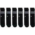 Stance Basic Crew 6 Pack Socks svart