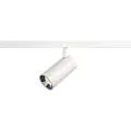 SLV NUMINOS S, Spotlight på skinne, 1 ampuller, LED, 16 W, 2700 K, Kromfarget, Hvit