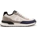 Ecoalf for man. MCMSHSNCONDE0136S24-431 Trainers Conde navy, white (43), Flat, Laces, Casual, Grey, Sustainable, Recycled nylon