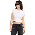 G-Star Cropped Mini Slim Kortarmet T-skjorte