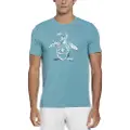 Original penguin Hd Floral Pete Graphic Kortarmet T-skjorte
