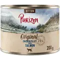 Purizon Kitten 6 x 200 g - kornfri - Kyllingfilet med laks