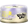 Lucky Lou Extra Food Filet i buljong 12 x 70 g - Kyllingfilet