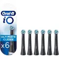 Oral-B Børstehoder iO Ultimate Clean Black - 6 pcs