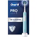 Oral-B Elektrisk tannbørste Pro1 Turquoise + Extra Brush Head