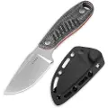 Kizer Cutlery Hare Nitro-V kniv, Black Micarta