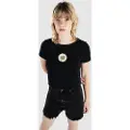 Santa Cruz Funky Flower Front T-skjorte svart