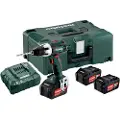 Metabo BS 18 L BL - Drill/driver - trådløs - 2 hastigheter - nøkkelfri borhylse 13 mm - 60 N·m - 2 batterier - 18 V