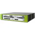 Unify OpenScape Business X3R - PBX grunnleggende chassis - stativmonterbar - grå, grønn - 2U - for OpenScape Business X3R - kun hus
