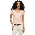 Superdry Scoop Neck Kortarmet T-skjorte
