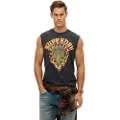 Superdry Biker Rock Relaxed Ermeløs T-skjorte