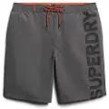Superdry for man. M3010238A Classic grey swimming costume (XXL), Beachwear, Recycled Polister, Sustainable