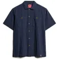 Superdry Merchant Textured Kortarmet Skjorte