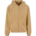 Urban Classics Jaquard Velvet Genser Med Hel Glidelås