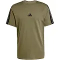 Adidas Essentials 3 Stripes Single Jersey Kortarmet T-skjorte