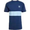Adidas Originals 3 Stripes Panel Kortarmet T-skjorte