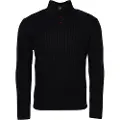 Superdry Vintage Ribbed Henley Genser