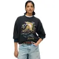 Superdry Suika Embroidered Loose Collegegenser