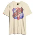 Superdry Gasoline Graphic Relaxed Kortarmet T-skjorte