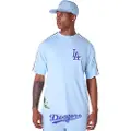 New Era Mlb Floral La Dodgers Kortarmet T-skjorte