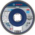Bosch Best for Metal X571 - Klaffplate - for metall - 125 mm - X-LOCK - grovkorn: 60