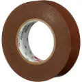 3M 7100184802, 1 stykker, Brun, PVC, 600 V, Blister, 20,12 m
