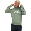 New Balance Essentials Stacked Logo French Terry Hetteskjorte