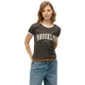Superdry Ath Ess Ringer Fitted Kortarmet T-skjorte