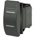 Bep Marine Dpdt Contura 1/4´´ På-av-på Dobbelpolet Bryter Med 2 Led 20a 15a 12v 24v