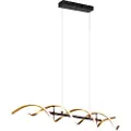 TRIO Hengende lampe i gull inkl. LED 3-trinns dimbar i Kelvin - Henk