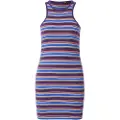 Superdry Vintage Stripe Ermeløs Kort Kjole