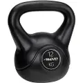 Avento Plastic Concrete 12kg Kettlebell