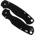 Glow Rhino Spyderco Para2 Scales Black