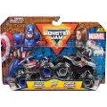 Monster Jam Marvel Captain America Vswinter Soldier Lastebil