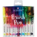 Taidepiste Brush Pen set Primary | 10 colours