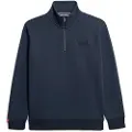 Superdry Essential Logo Henley Halv Glidelås Genser