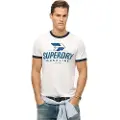 Superdry Modern Industry Relaxed Kortarmet T-skjorte